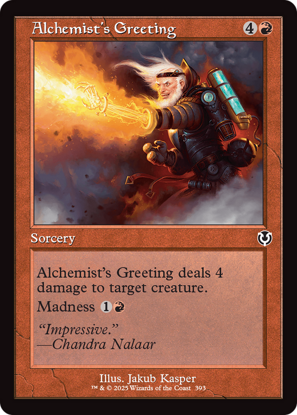 Alchemist's Greeting - Retro Frame (INR)