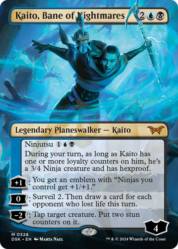 Kaito, Bane of Nightmares - Borderless (DSK)