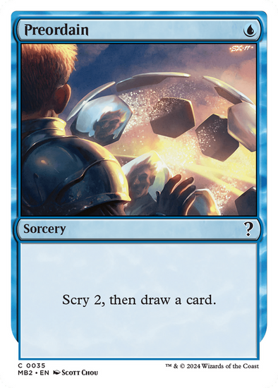 Preordain (MB2)