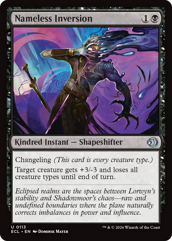 Nameless Inversion (ECL)