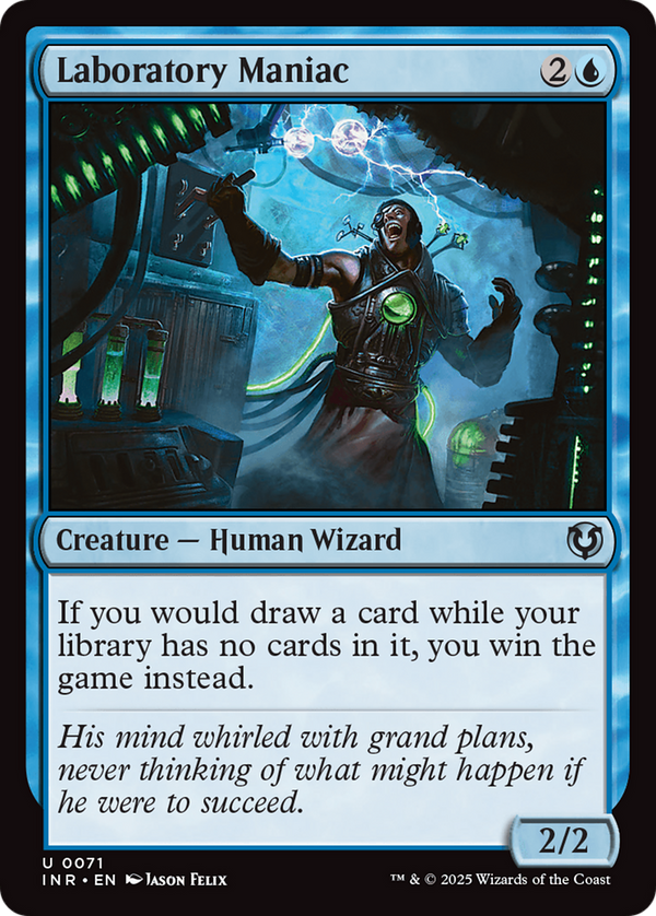 Laboratory Maniac (INR)