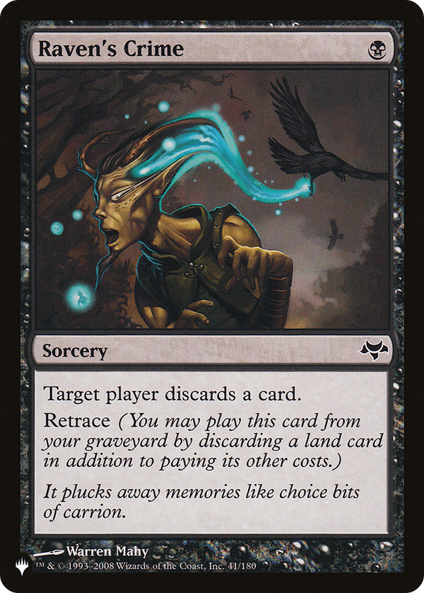 Raven's Crime - EVE Reprint (PLST)