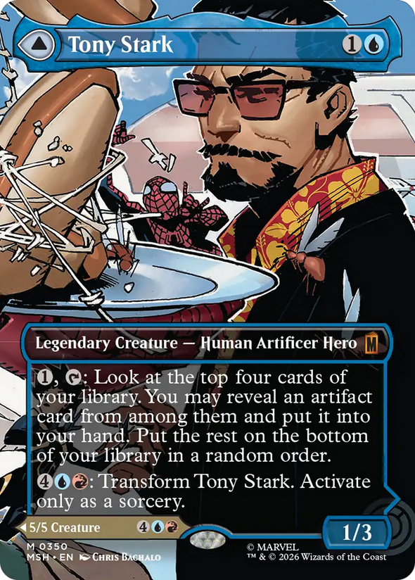 Tony Stark // The Invincible Iron Man - Borderless Scene (MSH) (Pre-Order)