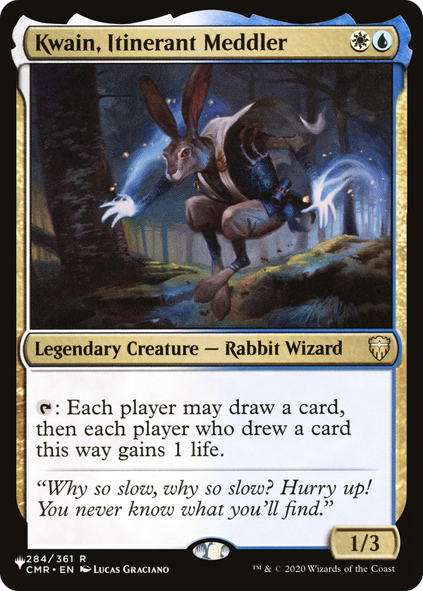 Kwain, Itinerant Meddler - CMR Reprint (PLST)