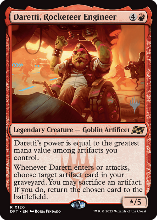 Daretti, Rocketeer Engineer - Promo Pack (PDFT)