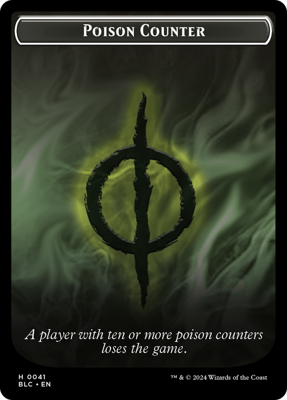 Poison Counter // Rabbit Token (TBLC)