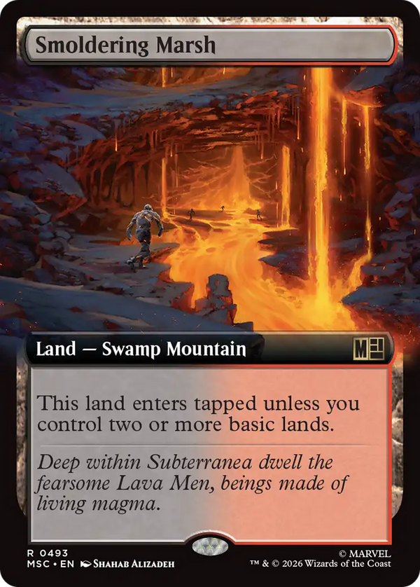 Smoldering Marsh - Extended Art (MSC) (Pre-Order)