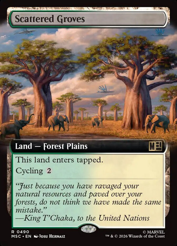 Scattered Groves - Extended Art (MSC)