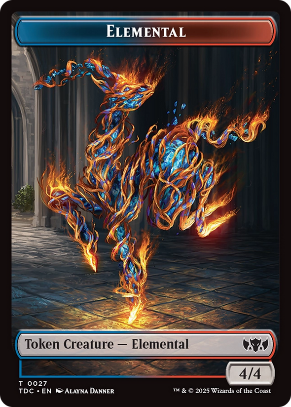 Elemental (027) // Monk Token (TTDC)