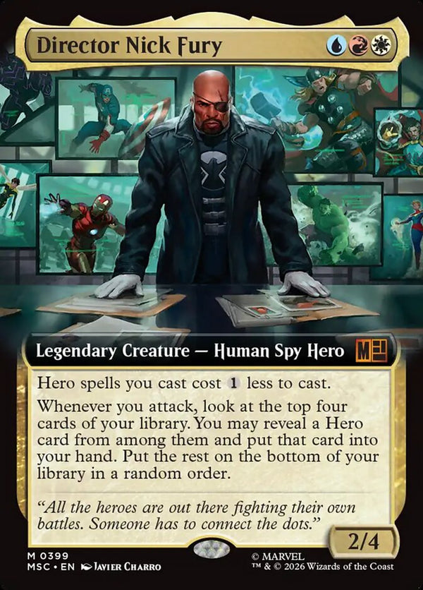 Director Nick Fury - Extended Art (MSC)