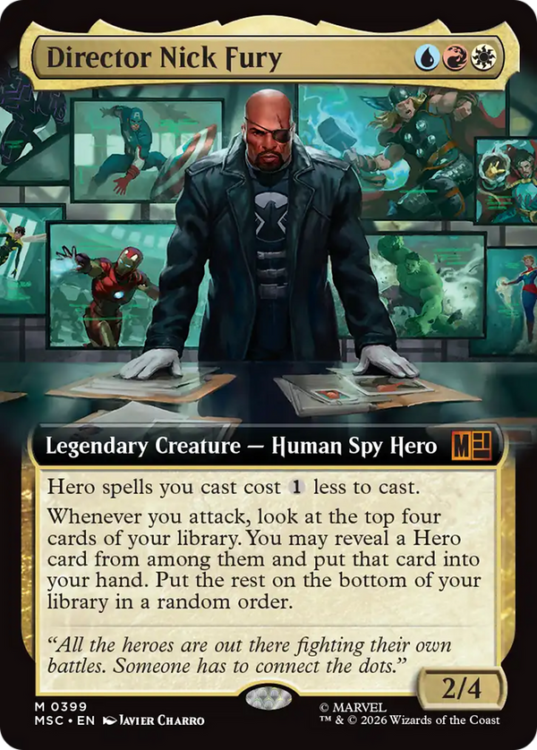 Director Nick Fury - Extended Art (MSC) (Pre-Order)