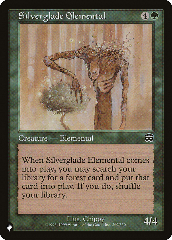 Silverglade Elemental - MMQ Reprint (PLST)