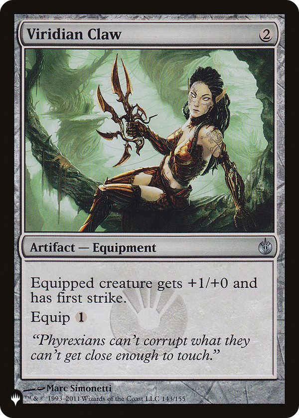 Viridian Claw - MBS Reprint (PLST)