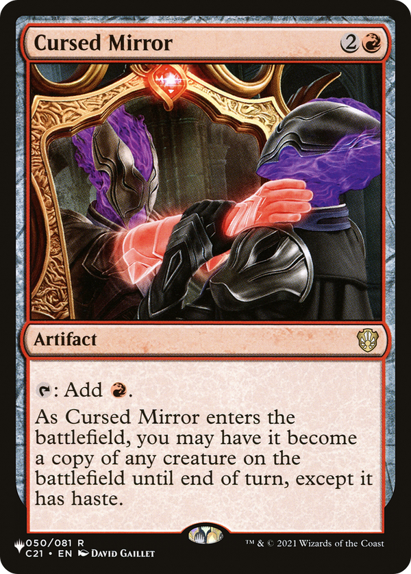 Cursed Mirror - C21 Reprint (PLST)
