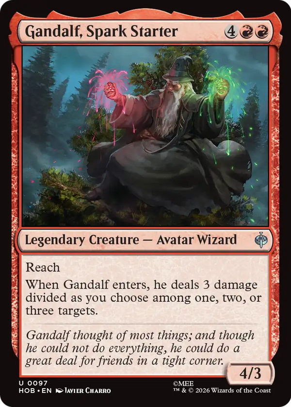 Gandalf, Spark Starter (HOB) (Pre-Order)