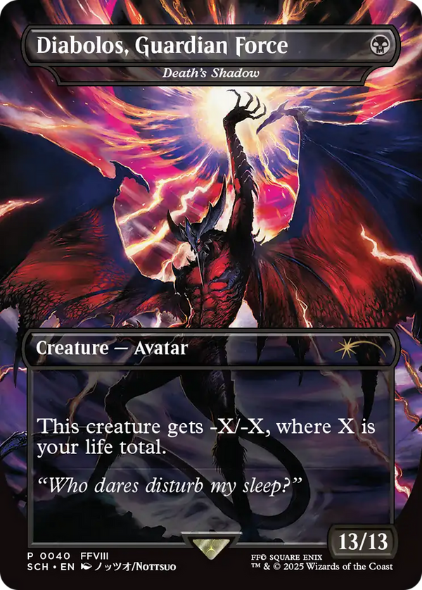 Diabolos, Guardian Force // Death's Shadow - Store Championship Promo (SCH)