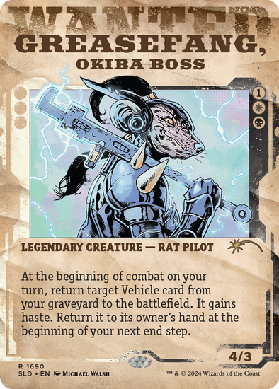 Greasefang, Okiba Boss - Showcase: Outlaws of Thunder Junction (SLD)