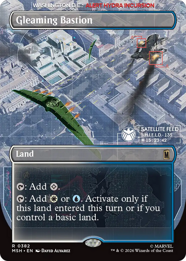 Gleaming Bastion - Borderless (MSH) (Pre-Order)