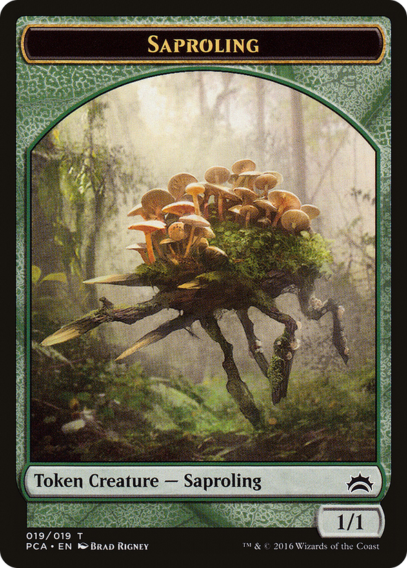 Saproling // Goblin Token (TPCA)