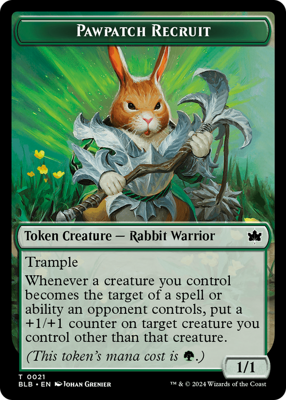 Pawpatch Recruit Token (TBLB)