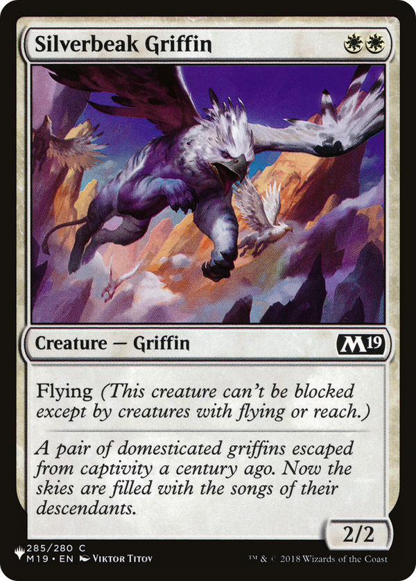 Silverbeak Griffin - M19 Reprint (PLST)