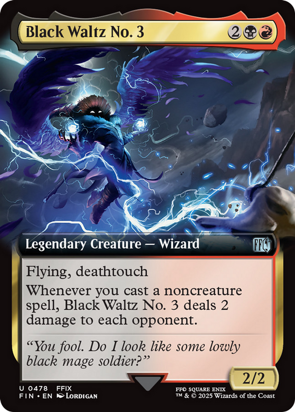 Black Waltz No. 3 - Extended Art (FIN)