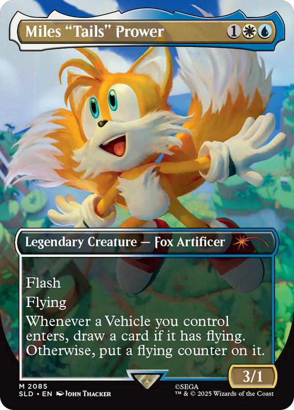 Miles Tails Prower - Secret Lair x Sonic: Friends & Foes (SLD)