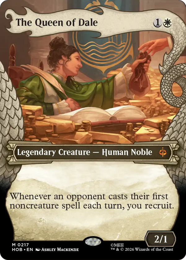 The Queen of Dale - Dragon Hoard Frame (HOB) (Pre-Order)