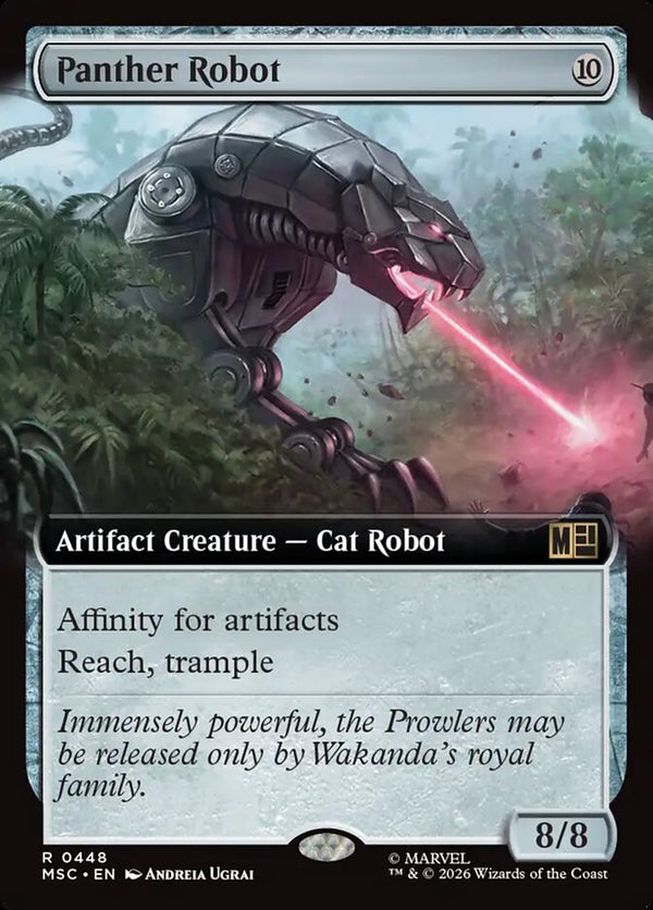 Panther Robot - Extended Art (MSC)