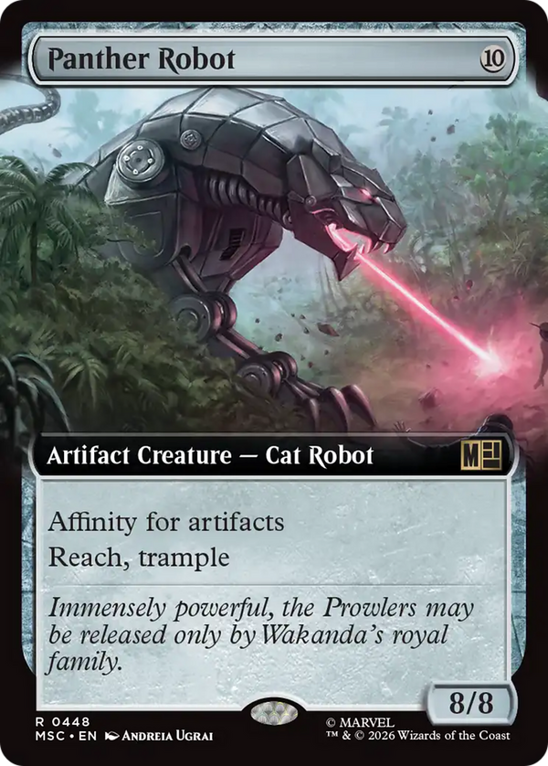 Panther Robot - Extended Art (MSC) (Pre-Order)