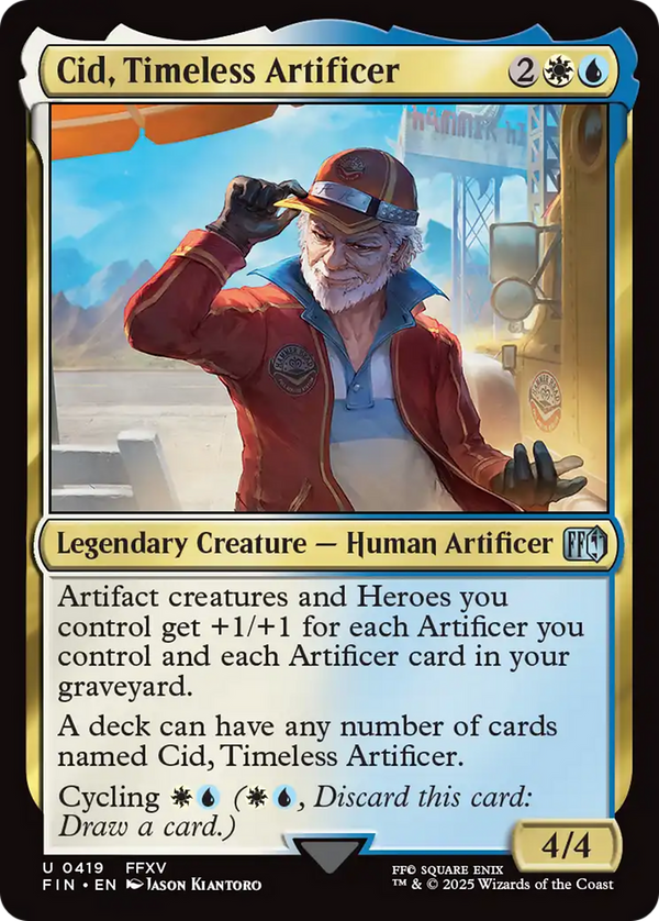 Cid, Timeless Artificer (419) (FIN)