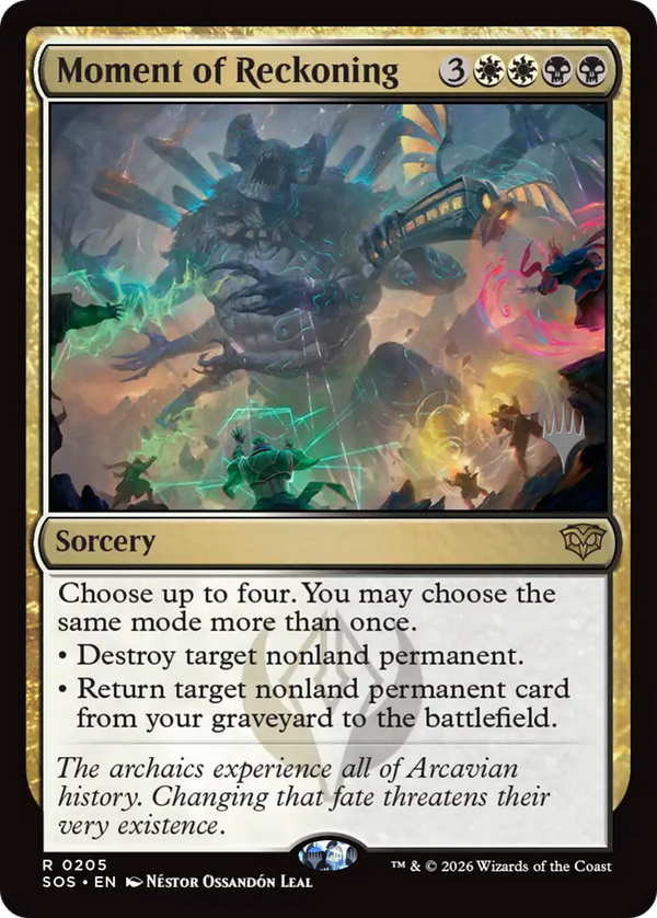 Moment of Reckoning - Promo Pack (PSOS)
