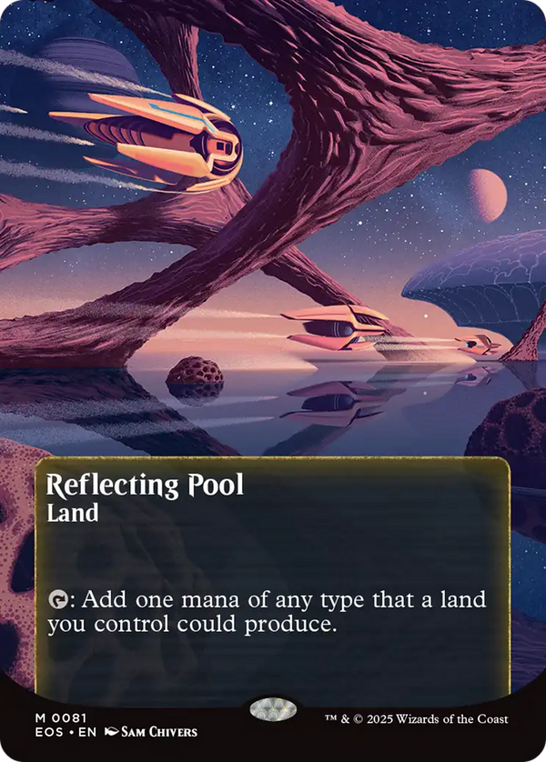 Reflecting Pool - Borderless Poster (EOS)