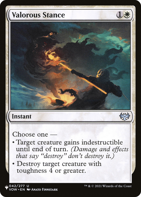 Valorous Stance - VOW Reprint (PLST)