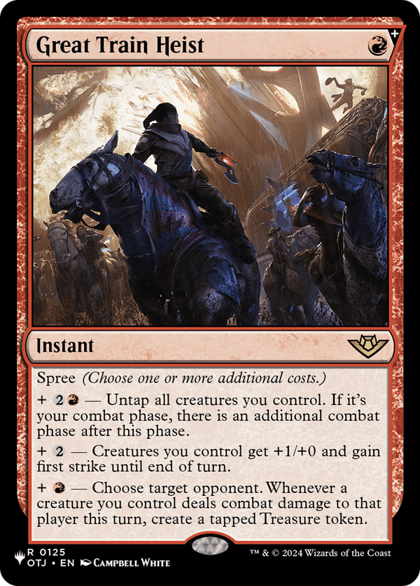 Great Train Heist - OTJ Reprint (PLST)