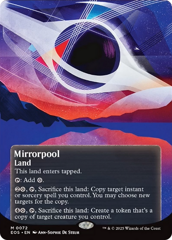 Mirrorpool - Borderless Poster (EOS)