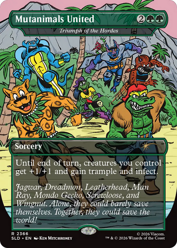 Mutanimals United // Triumph of the Hordes - TMNT: The Mighty Mutanimals (SLD)