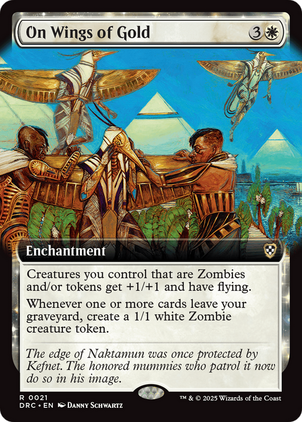 On Wings of Gold - Extended Art (DRC)