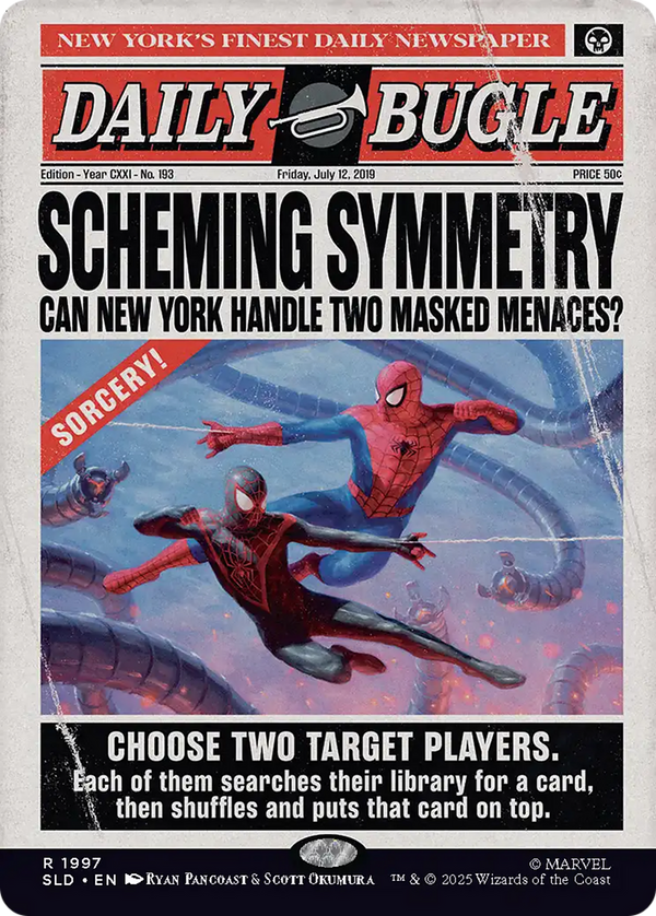 Scheming Symmetry - Marvel's Spider-Man: Daily Bugle Breaking News (SLD)