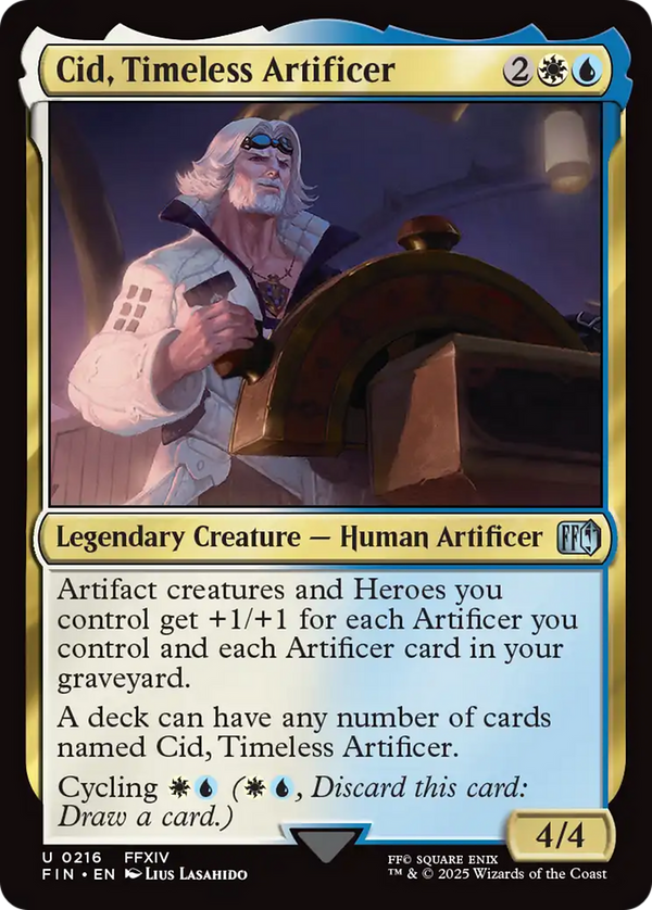Cid, Timeless Artificer (216) (FIN)