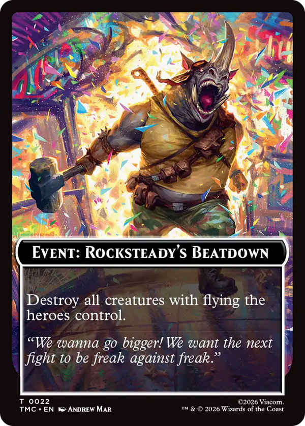 Event: Rocksteady's Beatdown Token (TTMC)