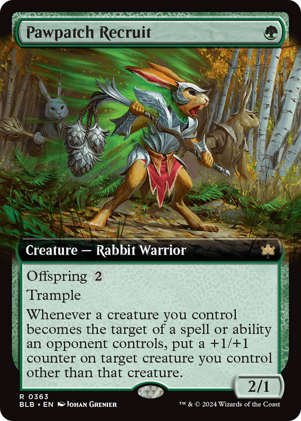 Pawpatch Recruit - Extended Art (BLB)