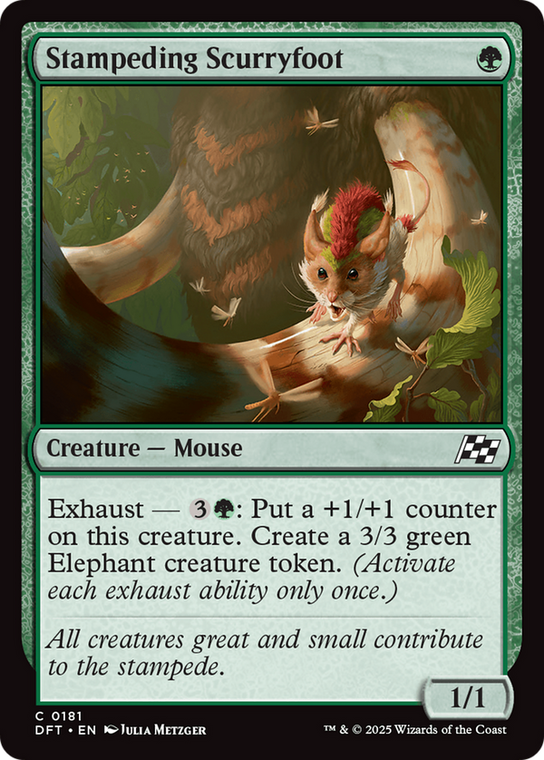 Stampeding Scurryfoot (DFT)