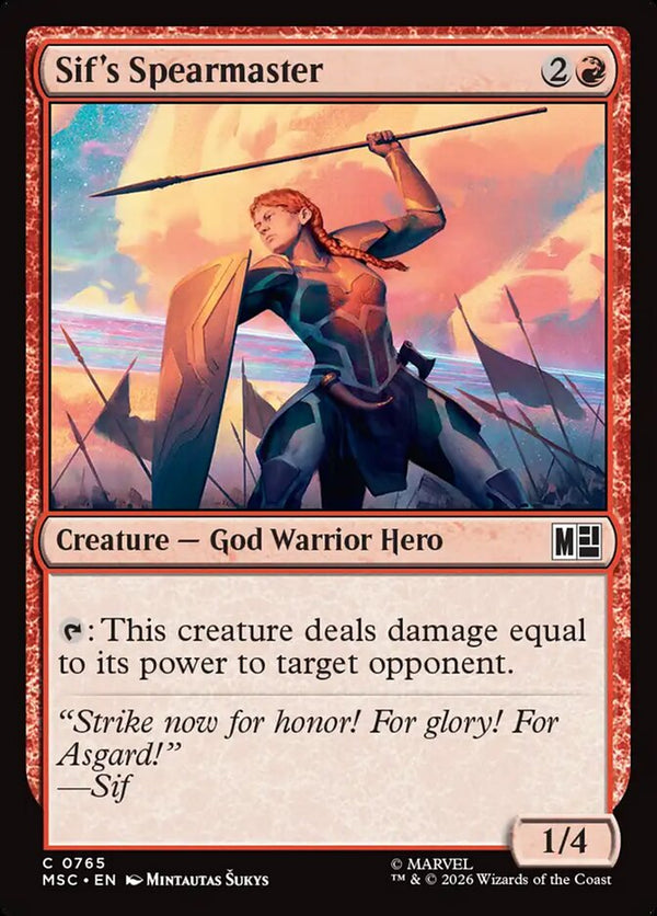 Sif's Spearmaster (MSC)