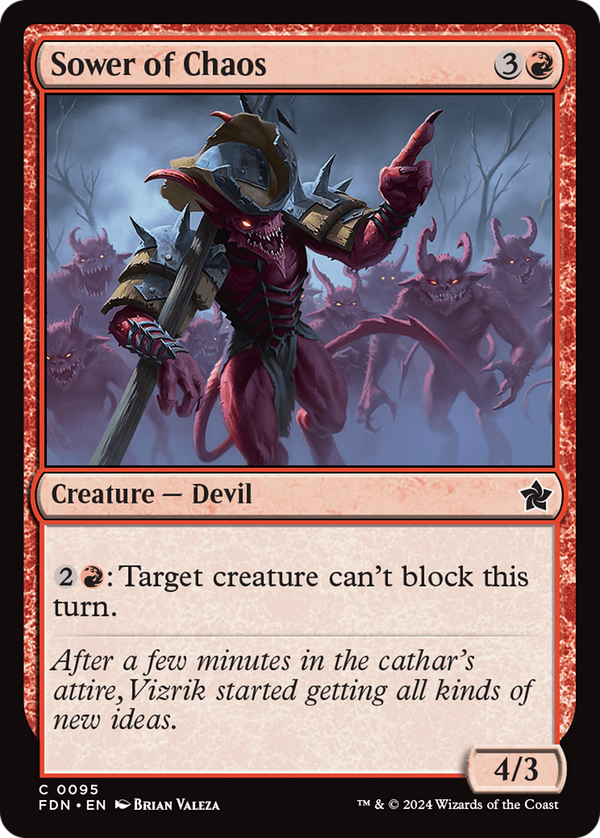Sower of Chaos (FDN)
