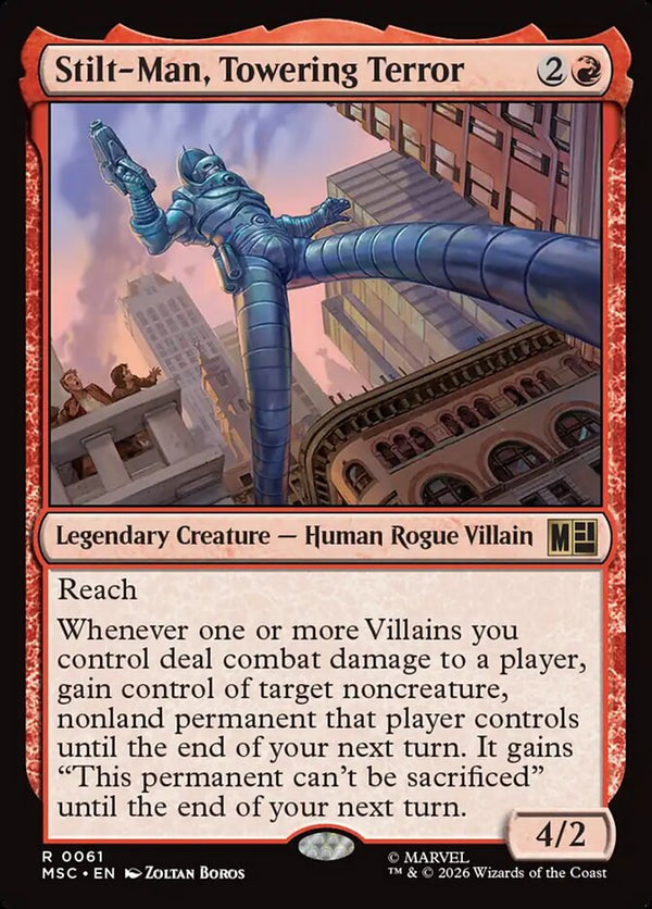 Stilt-Man, Towering Terror (MSC)