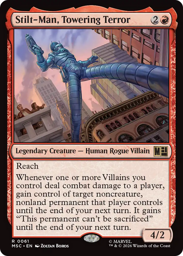 Stilt-Man, Towering Terror (MSC) (Pre-Order)