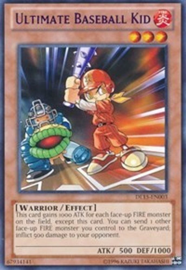 Ultimate Baseball Kid (Red) - DL15-EN003 - Rare