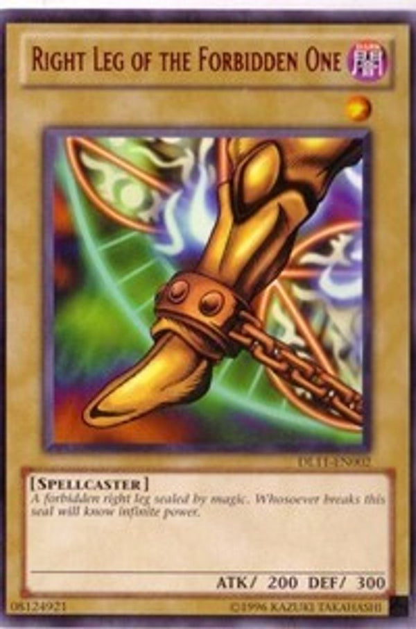 Right Leg of the Forbidden One (Red) - DL11-EN002 - Rare