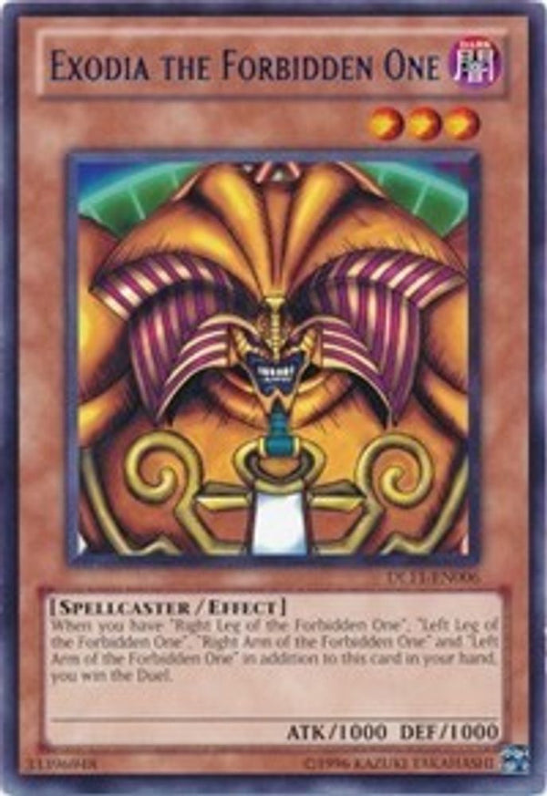 Exodia the Forbidden One (Blue) - DL11-EN006 - Rare